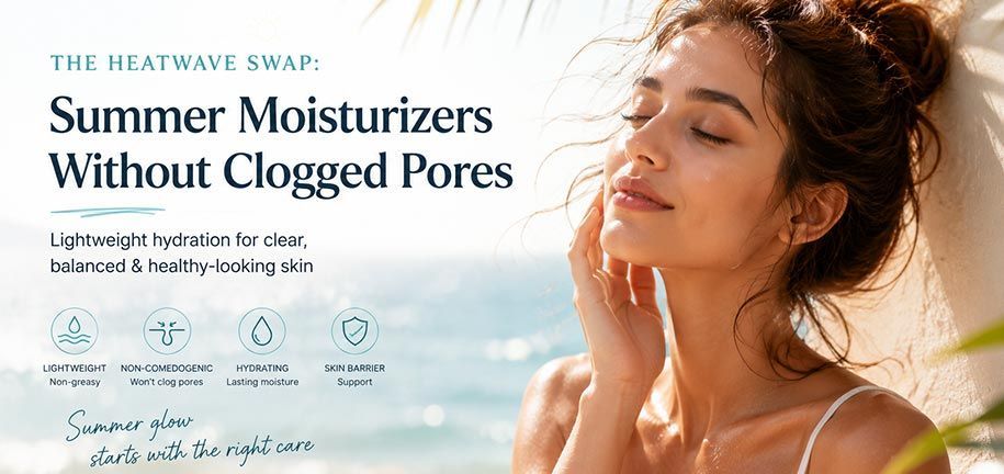 Piel radiante y saludable con hidratante ligero ideal para el verano