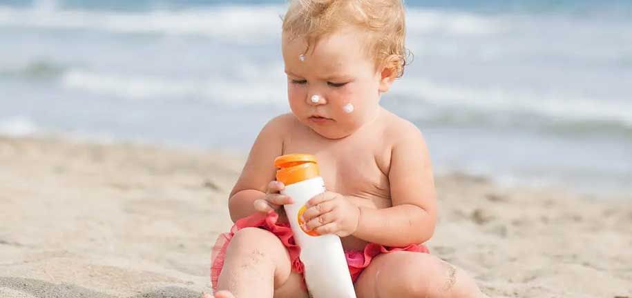 Protección solar para niños