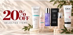 20% de venta en artículos seleccionados