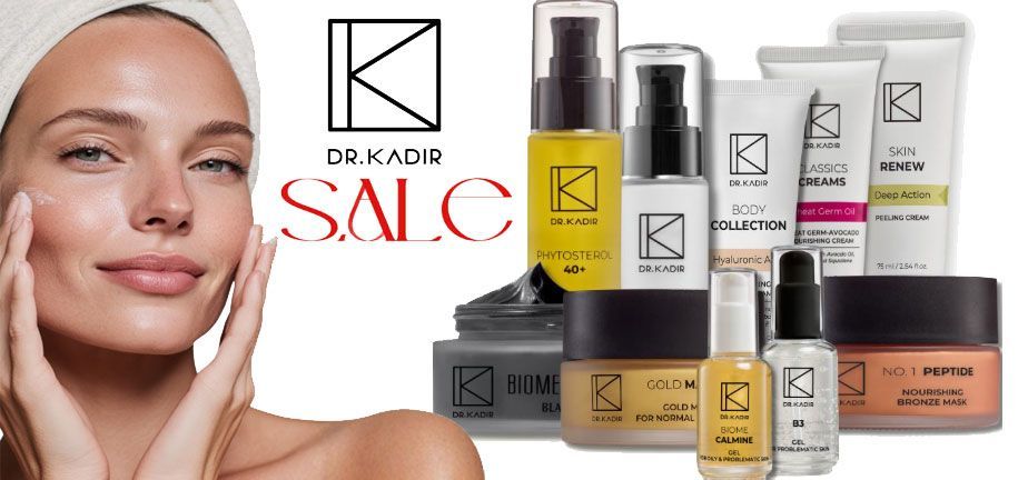 Oferta Dr. Kadir Cosmetics Compra 3 y Llévate 1 Gratis