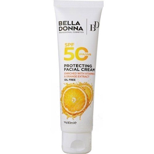 Protecting Facial Cream Vitamin C and Orange Extract SPF50 Bella Donna