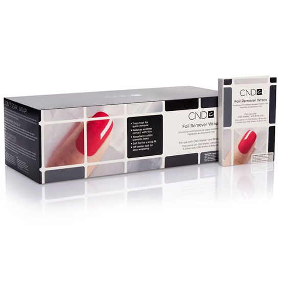 Nail Gel Polish Foil Remover Wraps 250ct