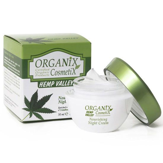 Hemp Valley Night Cream Organix Cosmetix