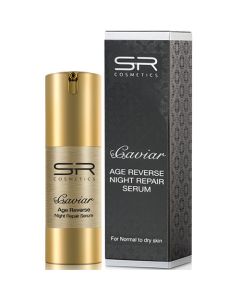 Age Reverse Night Repair Serum Caviar SR cosmetics