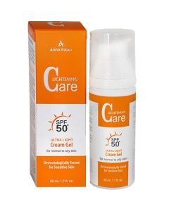 Gel Crema Ultraligero Para Pieles Normales A Grasas - Ultra Light Cream Gel for Normal to Oily skin SPF 50 | Lightening Care 50ml/1.7FL.OZ.