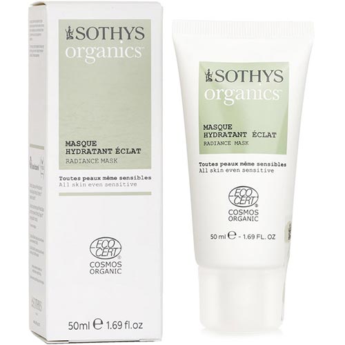 Mascarilla hidratante iluminadora Organics Sothys