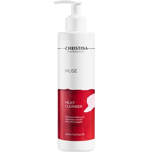 Christina Muse Milky Cleanser limpiador facial de rosas